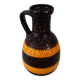 Vintage floor vase Alger decor Bay manufacture, Germany 1960