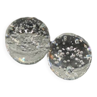 Pair of paper weights / 2 sizes