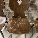 Wooden chairs