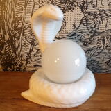 Ceramic cobra lamp