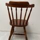 4 chaises western de saloon vintage 1970-1980