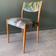 4 chaises vintage entièrement rénovées
