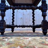 Set of 4 Renaissance cane chairs.