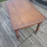 Ancienne table bistrot - 2 Tiroirs - Bois