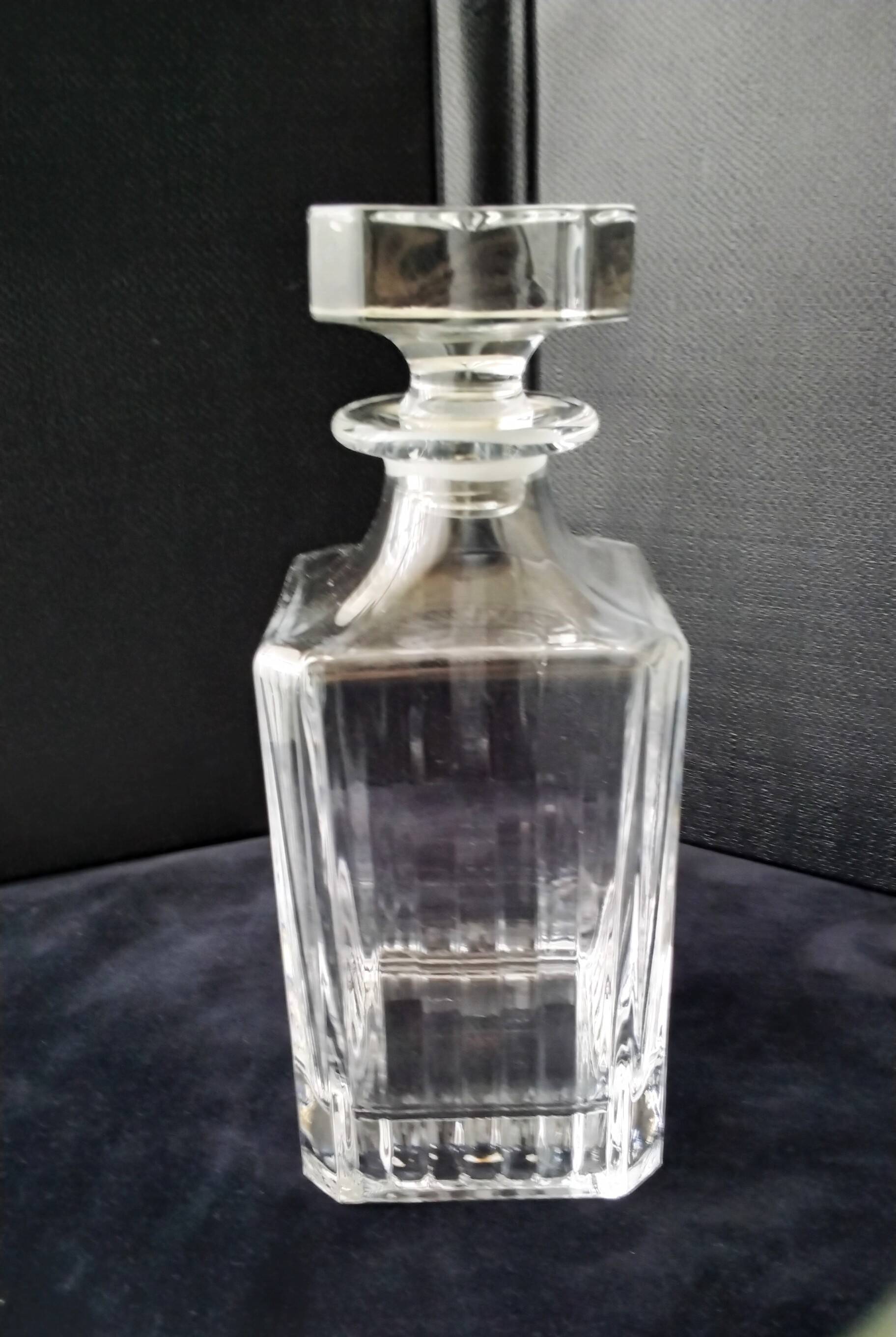Crystal whisky carafe RCR