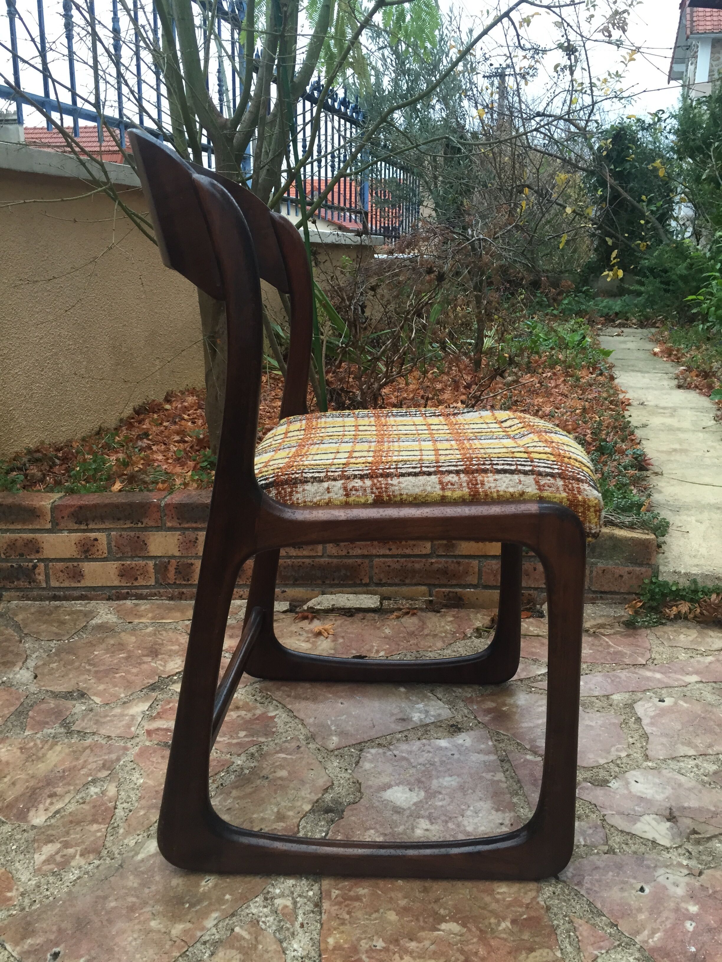 Set of 6 chairs sled Baumann