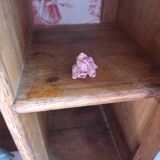 Black pharmacy cabinet