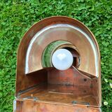 Old copper houseboat lamp