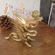 Bronze chandelier dragon no. 2