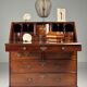 English secretary 18th century teak