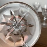 Set of 4 Villeroy & Boch crystal glasses, 20th century.