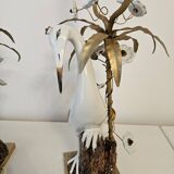 Lamps/vintage, a pair of unique mangani lamps, italy, 1960s/1970s.