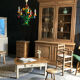 Lustre floral vintage
