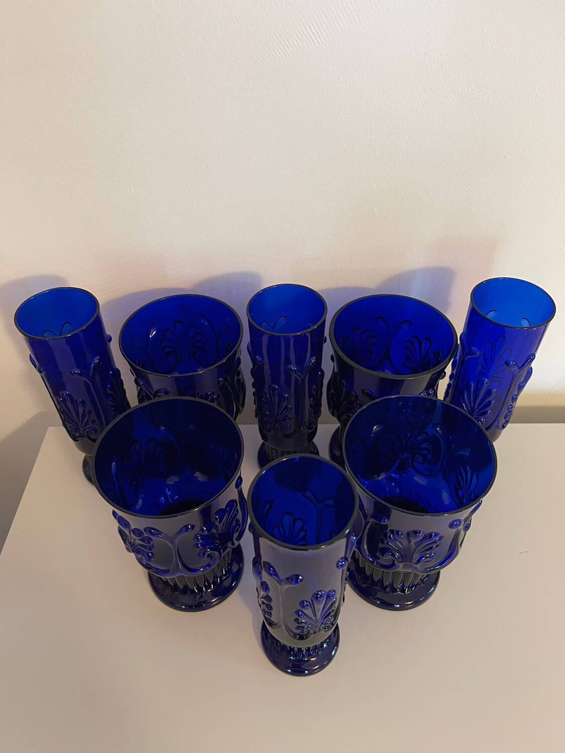 Pilgrim Cobalt Blue Glasses