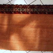 Ancient turkmen yomud handmade carpet 70cm x 118cm 1900s, 1c725