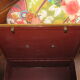 Box safe hard metal imitation wood