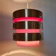 Midcentury Rare Pendant in style of Jo Hammerborg, Denmark, 1970s