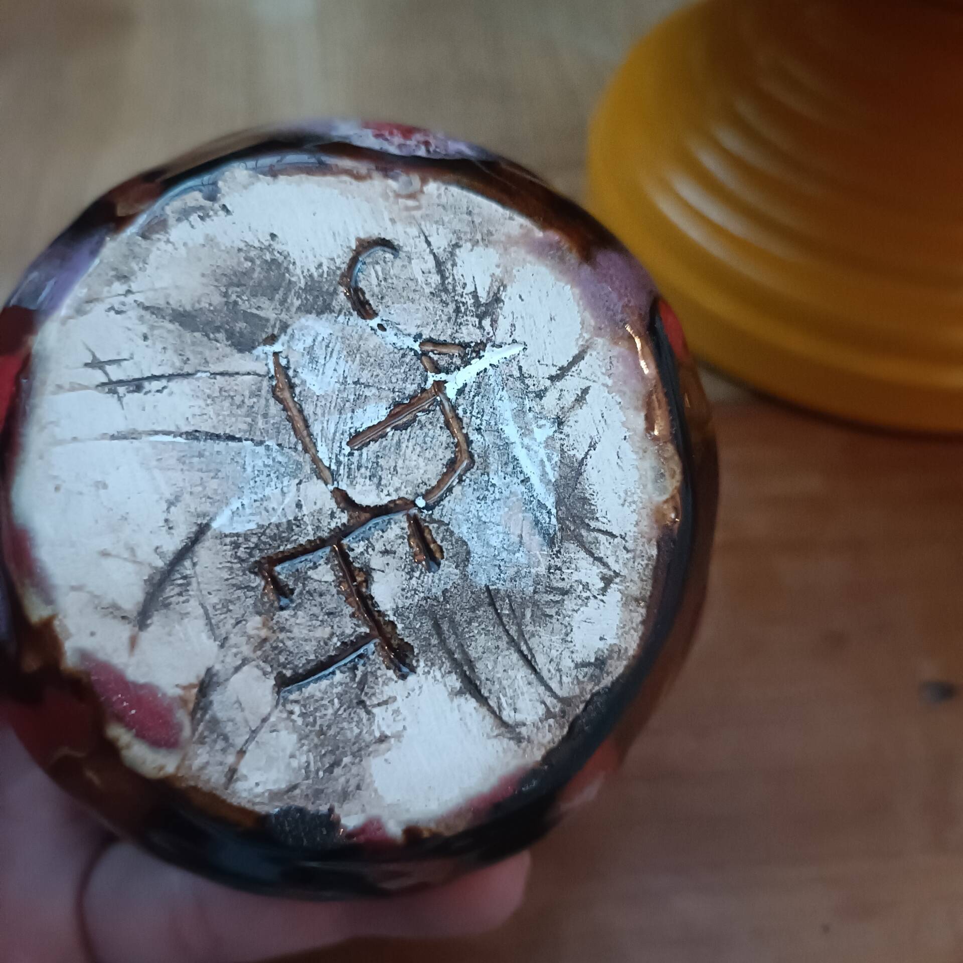 Vallauris ashtray from the seventies