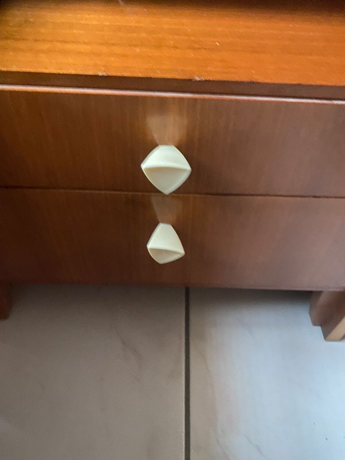 Vintage bed and bedside tables from 1957