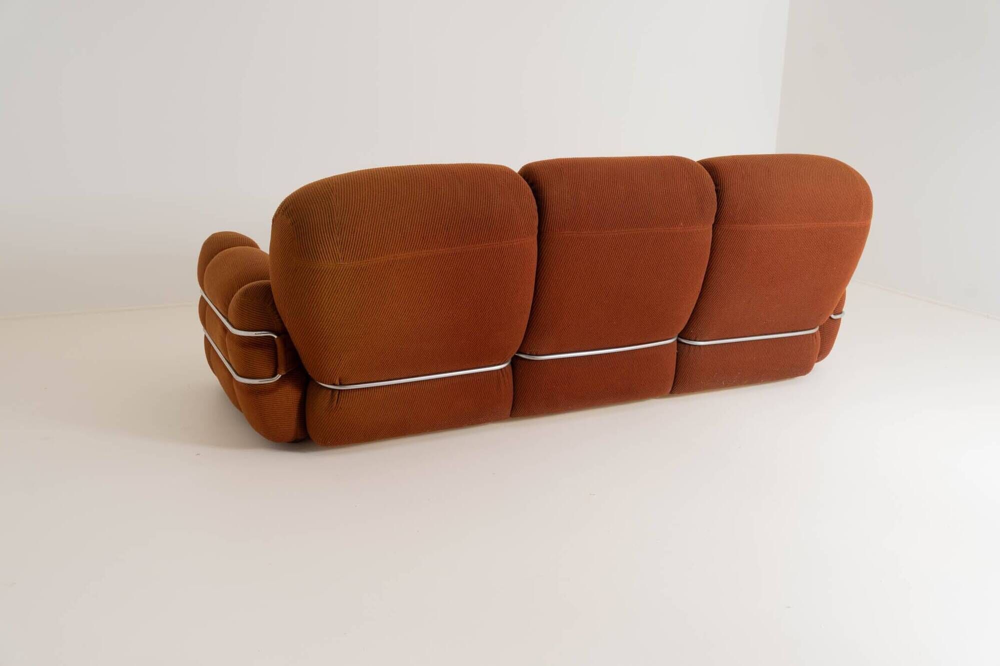 TROPICANA THREE-SEAT SOFA BY AGOSTINO LESCAI FOR BEDDING BREVETTI