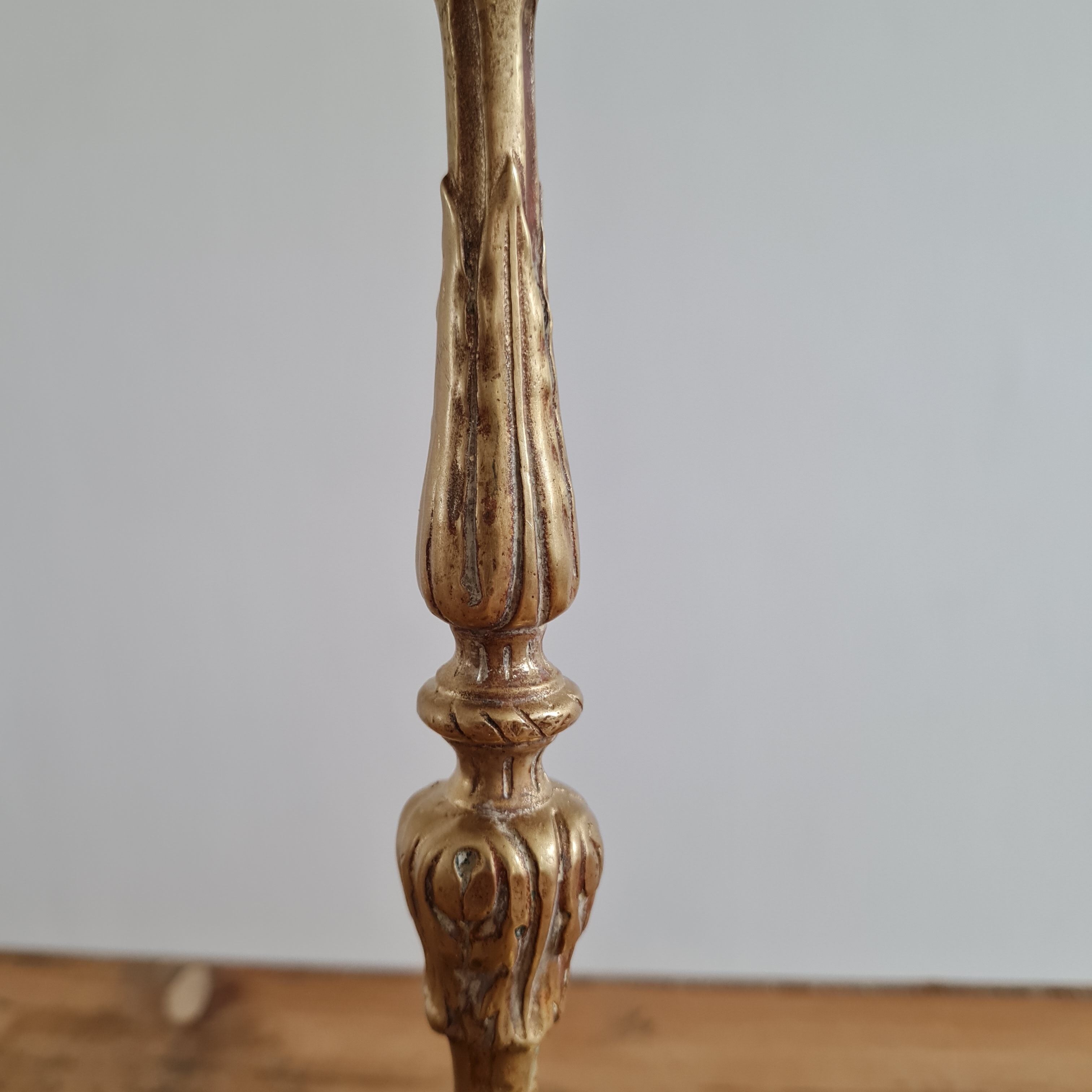 Bronze candle holder