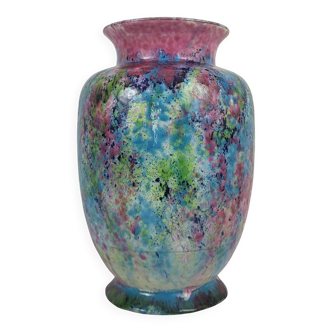Earthenware vase, Morvan, 1970s