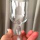 Suite de 8 verres a porto ou vin cuit a pied en cristallin art de la table