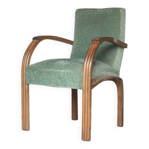 fauteuil Art déco bois