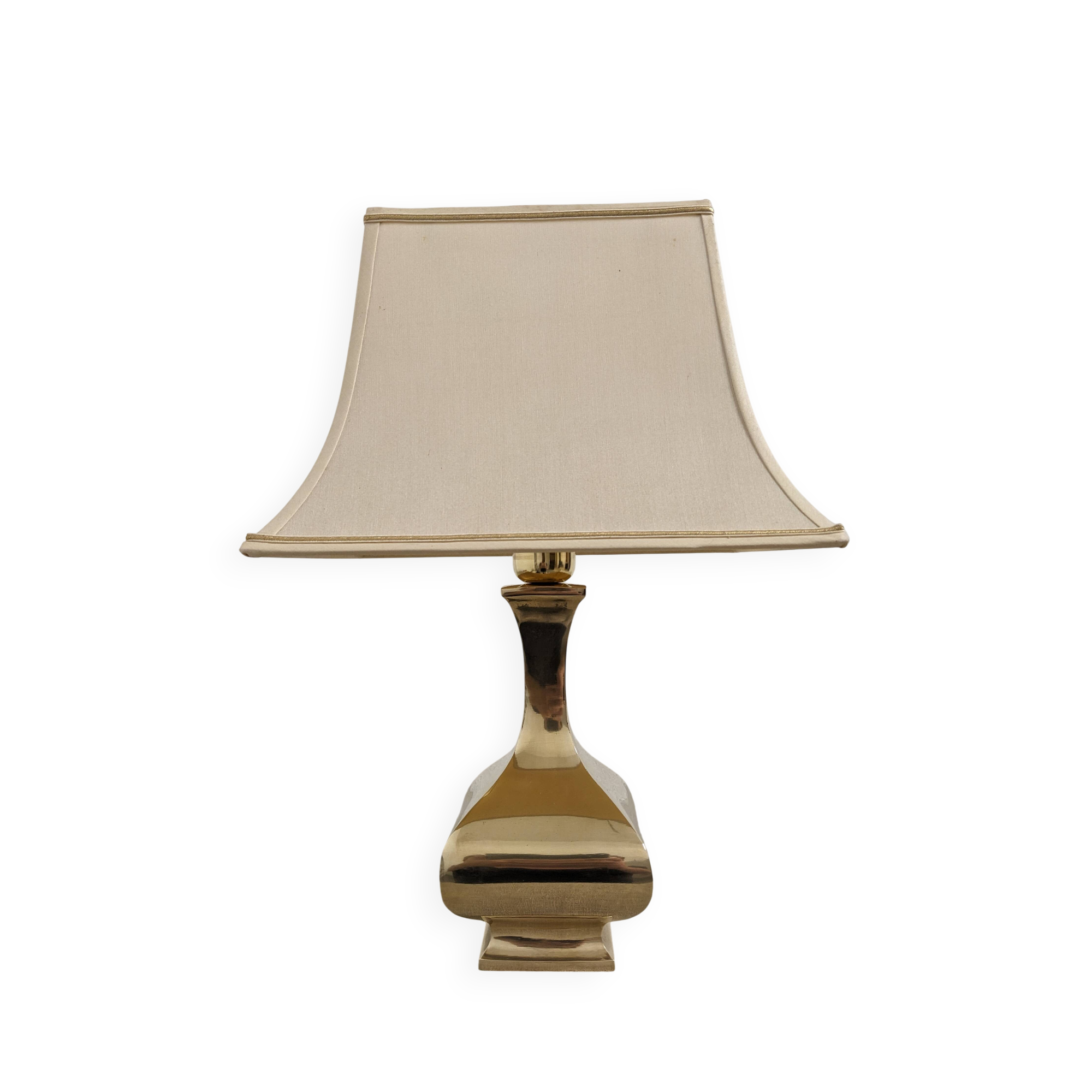 Solid brass lamp Aran model design Ciangiacomo, Italy circa 1970