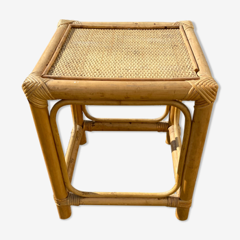 Rattan coffee table