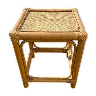 Rattan coffee table