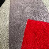 Vintage 80s wool rug 150x100