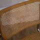 Fauteuil Cesca en bois metal et cannage 1970