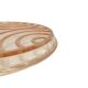 Mid-century modern decorative plate, pink glass, Poland, 1950s.