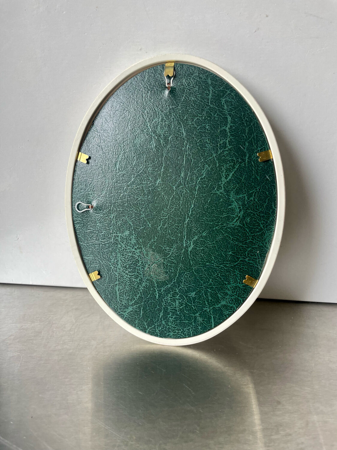 Oval bakelite vintage frame