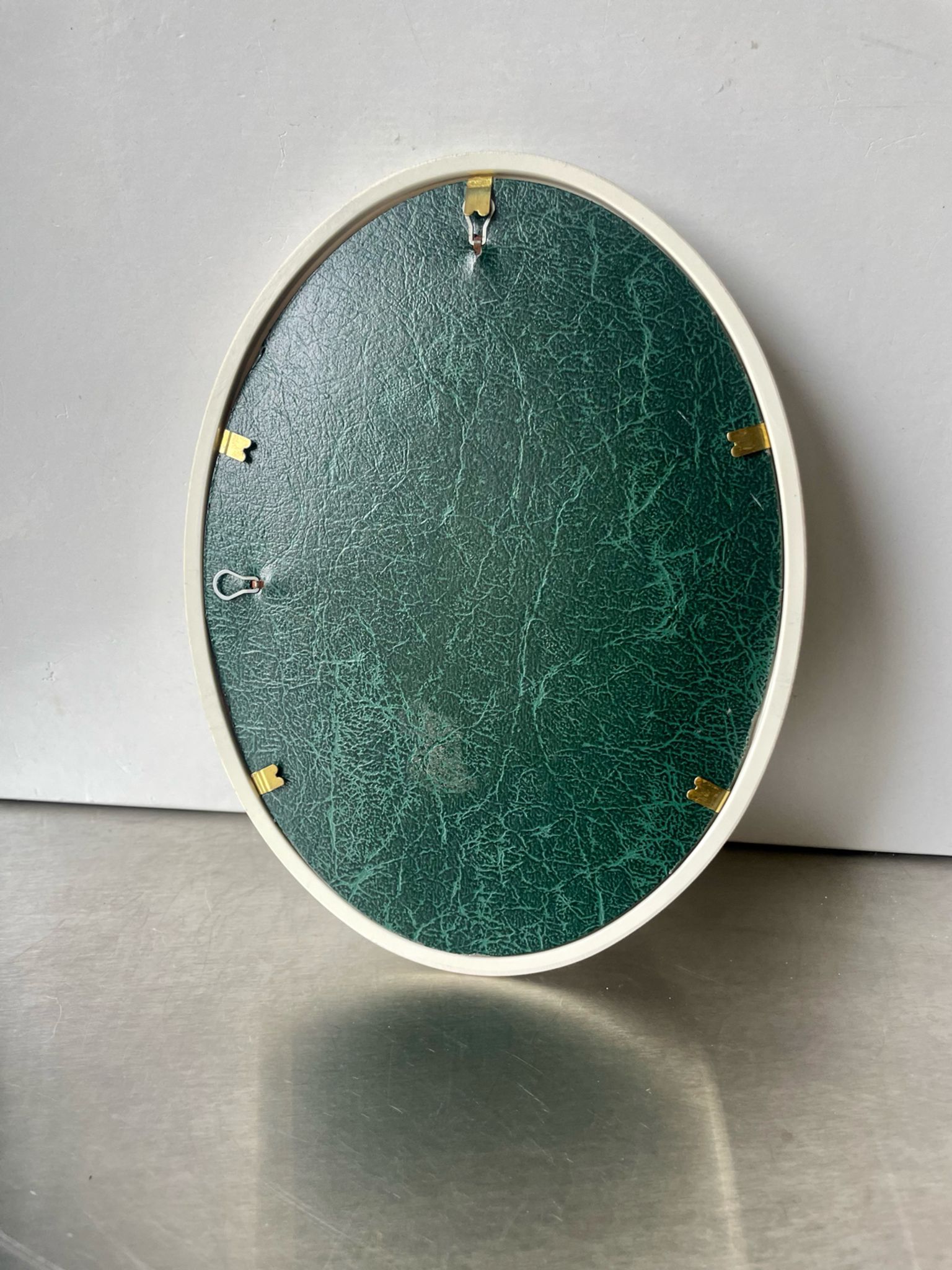 Oval bakelite vintage frame