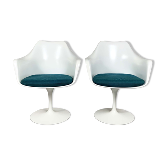 Set de 2 fauteuils Tulip par Eero Saarinen pour Knoll, 1970