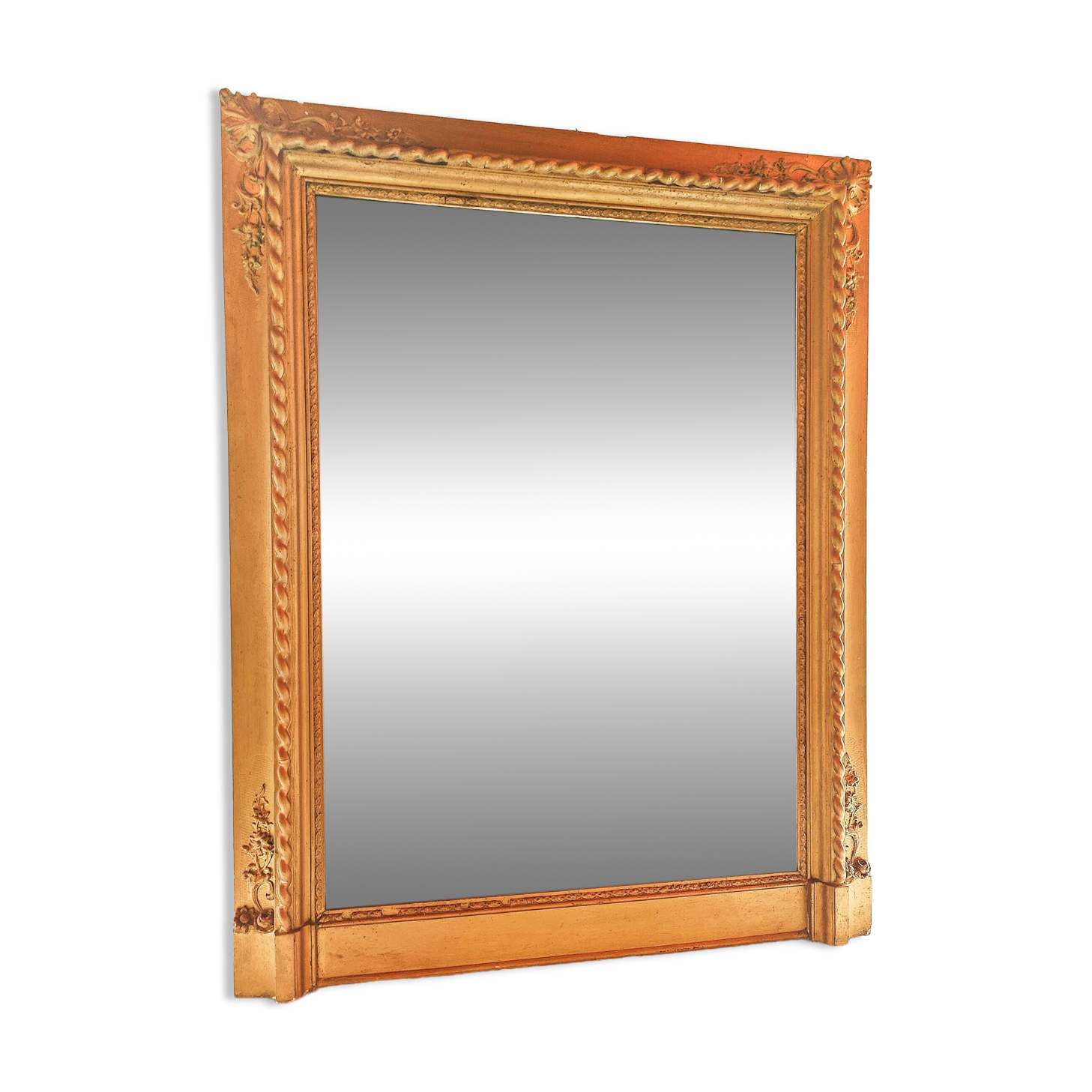 Antique fireplace mirror (18)