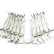 CHRISTOFLE - SET OF 11 SILVER-PLATED KNIFE RESTS