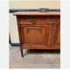Antique Art Nouveau walnut sideboard, chest of drawers,