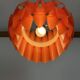 Butterfly pendant light by Lars Schioler for Hoyrup, 70s vintage style