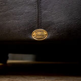 Original black leather Joris clubchair