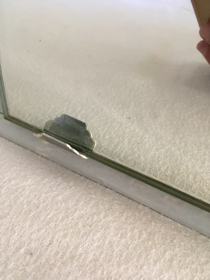 Sixties wooden toilet cabinet