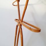 Children's rattan coat rack