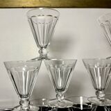 11 Verres Val Saint Lambert Eurel Model