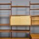 Bibliothèque, unité murale par Dieter Wäckerlin pour Behr, 1955