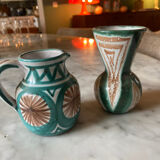 Pair of ceramics by Robert Picault