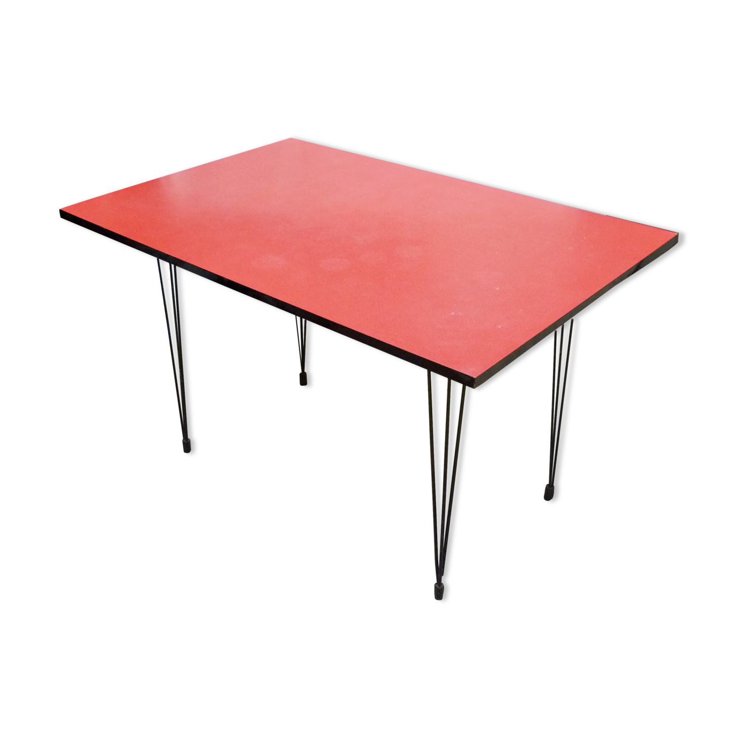 Formica kitchen table, eiffel feet