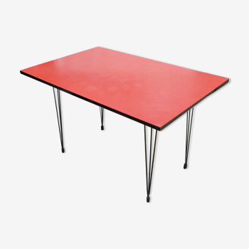 Formica kitchen table, eiffel feet