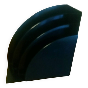 Porte vinyles "Crayonne" en plastique vers 70/80